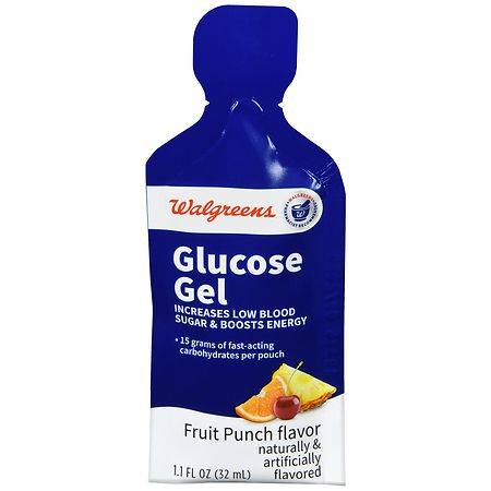Walgreens Glucose Gel Fruit Punch