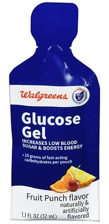 Walgreens Glucose Gel Fruit Punch