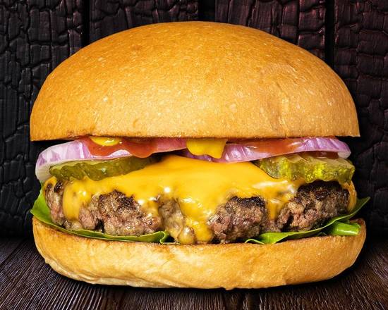 Single Smashed Cheeseburger
