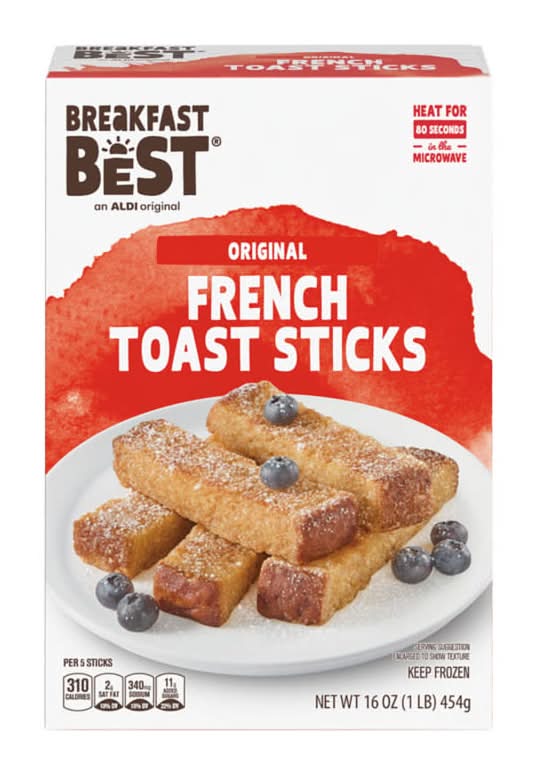 Breakfast Best Original French Toast Sticks (16 oz, 20 ct)