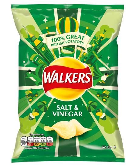 Walkers Crisps Salt and Vinegar (32.5G)