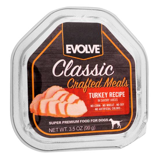 Evolve Classic Turkey Recipe Dog Food (3.5 oz)
