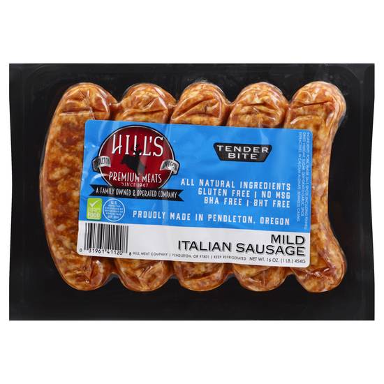 Hill's Premium Meats Mild Italian Sausage Tender Bite (16 oz)