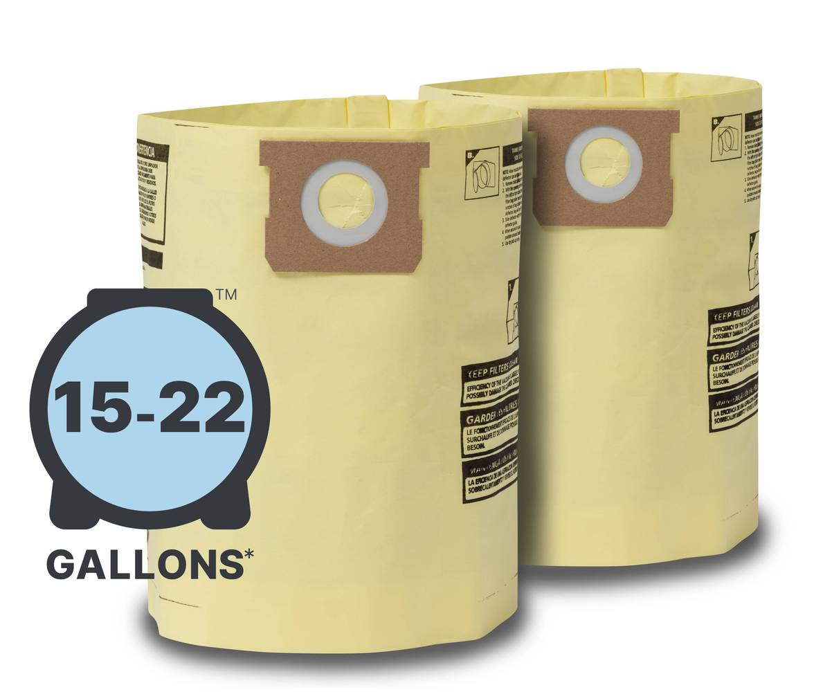 Shop-Vac 2-Pack 22-Gallons Dry Collection Bag | 9067311