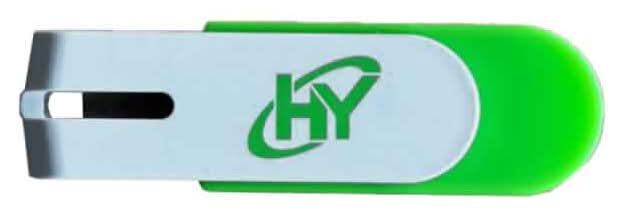 Memoria Usb Hyundai U2Bk/16Gb 2.0 Verde