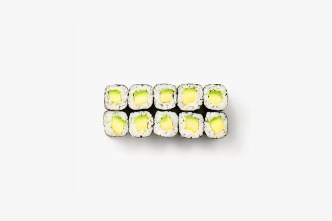Vegan Avocado Hosomaki Set