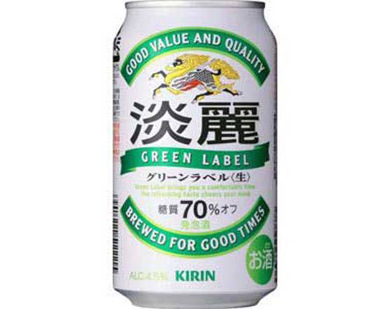 キリン 淡麗グリーンラベル ［350ml］ Kirin Tanrei Green Label [350ml]