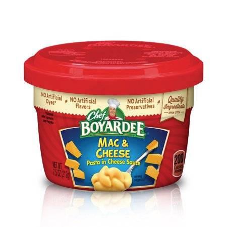 CHEF BOYARDEE Microwavable Macaroni And Cheese, 7.5 OZ