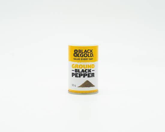 Black & Gold Black Pepper Grind 50g
