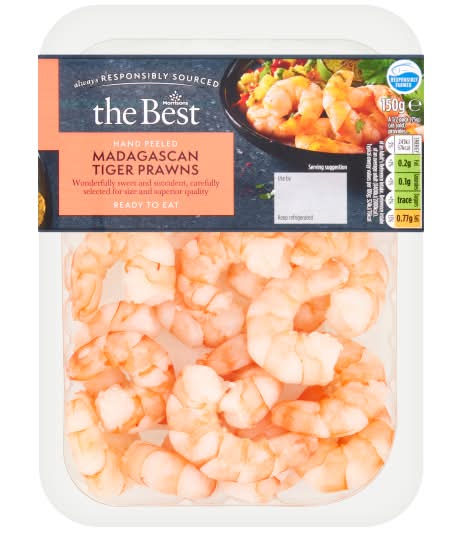 Morrisons The Best Tiger Prawns (150g)