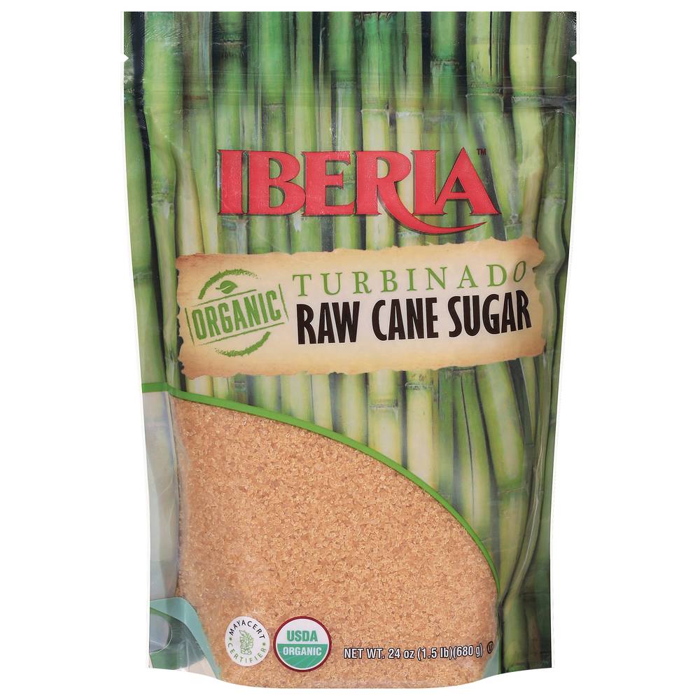 Iberia Organic Turbinado Raw Cane Sugar (1.5 lbs)