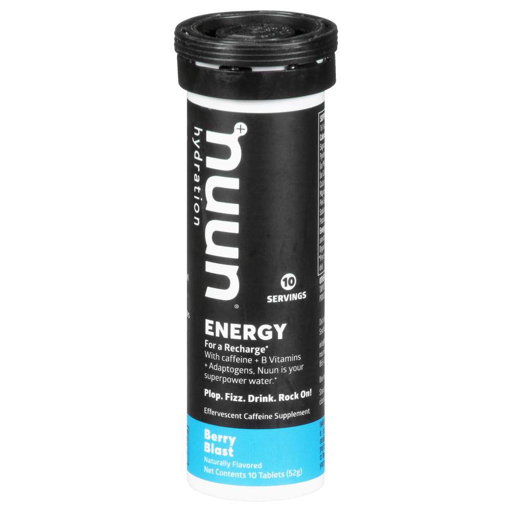 Nuun Berry Blast Energy Hydration Tablets (10 tablets)