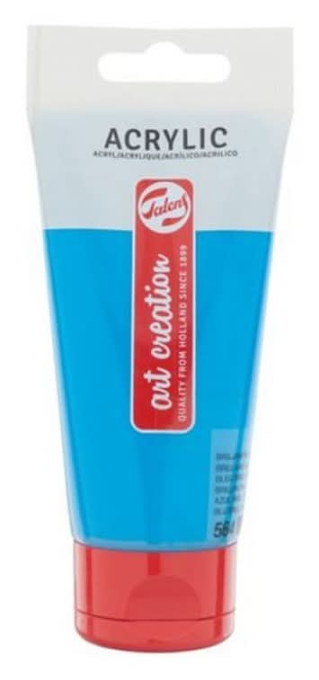 Tinta Acrílica 75ml Azul Brilhante Art Creation Talens