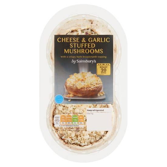 Sainsbury's Cheese & Garlic Mushrooms 200g