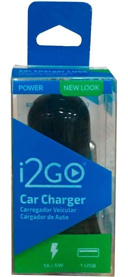 Cargador De Auto IUsb-A 2Go (1A/5W)