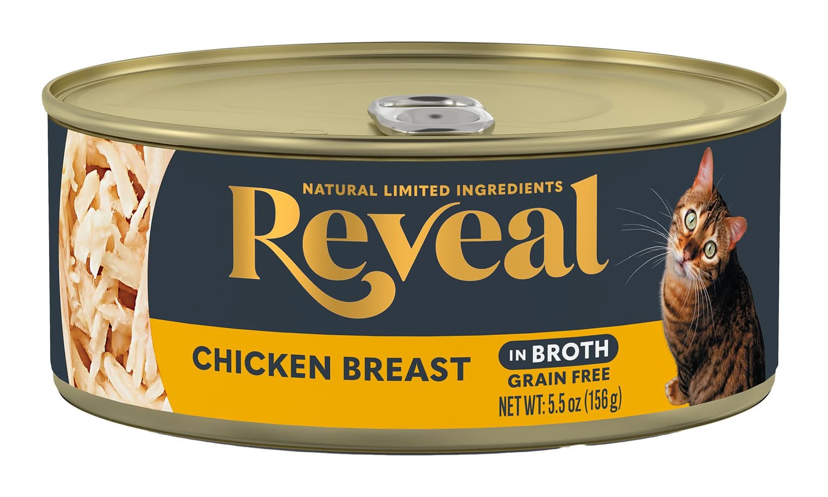 Reveal All Life Stages Wet Cat Food - Natural, Limited Ingredient, Grain Free, 5.5oz (Flavor: Chicken, Size: 5.5 Oz)
