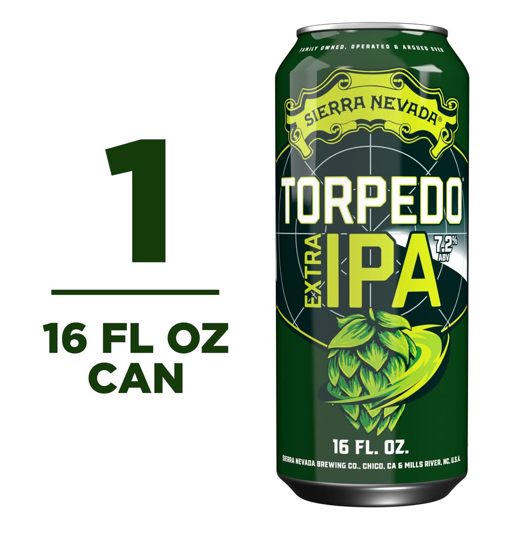 Sierra Nevada Extra Ipa Torpedo Beer (16 fl oz)