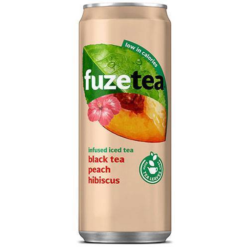 FuzeTea Peach Hibiscus 330ml