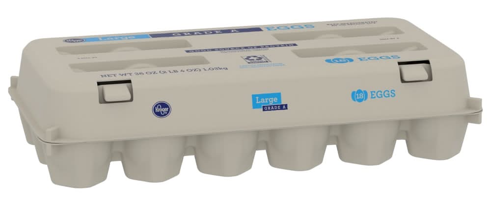 Kroger® Grade A Large White Eggs