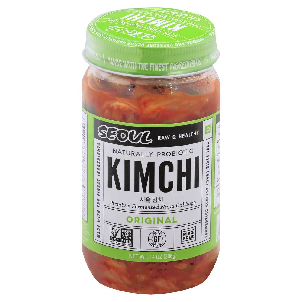 Seoul Original Naturally Probiotic Kimchi Gluten & Msg Free (14 oz)