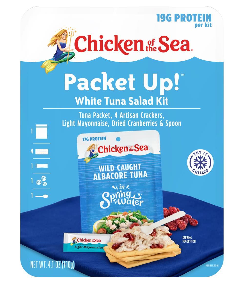 Chicken of the Sea Packet Up! White Tuna Salad Kit (4.1 oz)