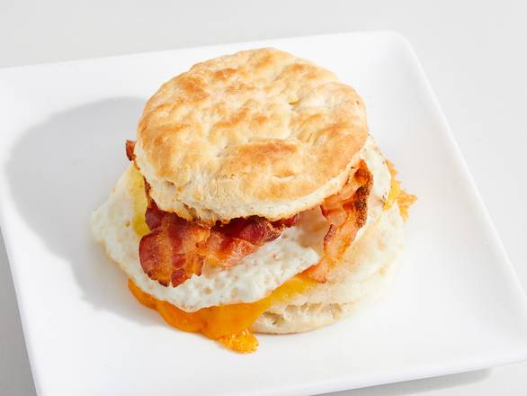 Biscuit Sandwich - Bacon, Egg & Cheese