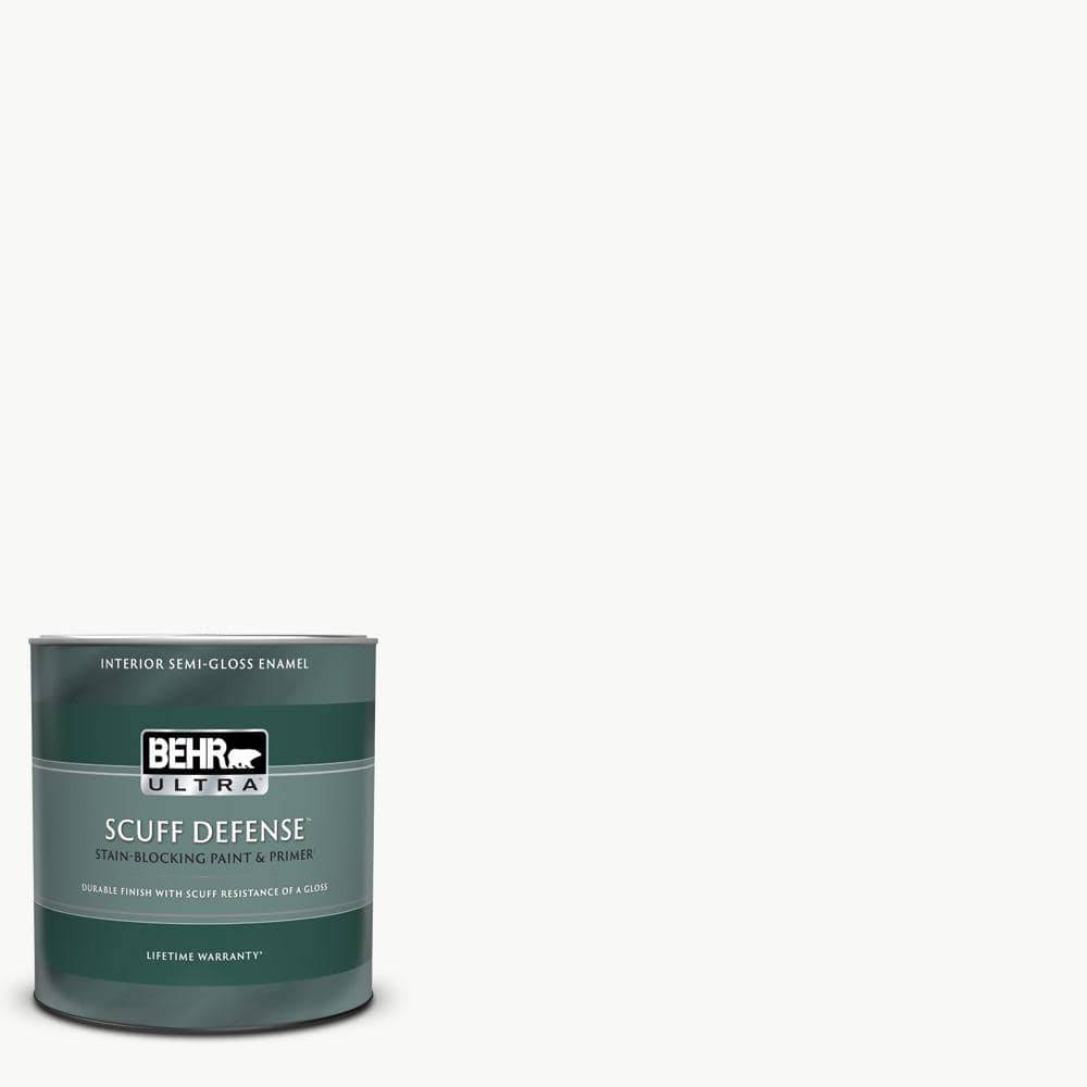 Behr Ultra 1 Qt. Deep Base Extra Durable Semi-Gloss Enamel Interior Paint & Primer