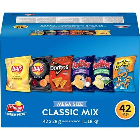 Frito-Lay Variety packs Classic Mix Flavoured Snacks (assorted)