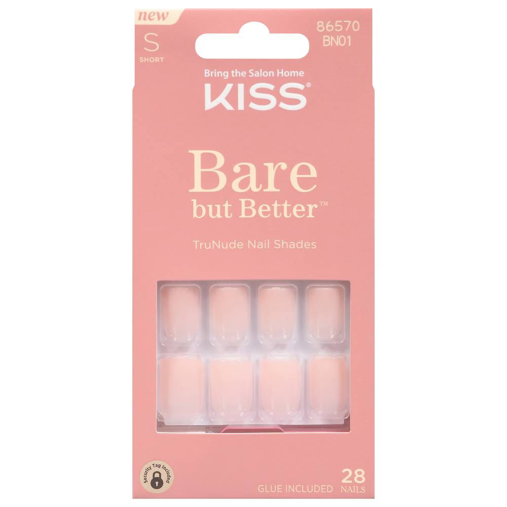 KISS Bare But Better Bn01 Short Nails (31.8 g)