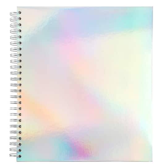 Recollections Spiral Bound Scrapbook 40 Pages, 12" X 12", Holographic