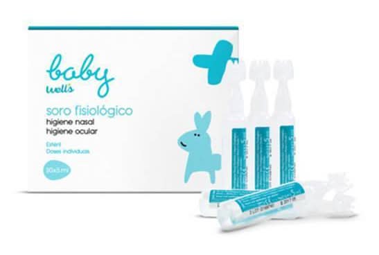 Soro Fisiológico Infantil Unidoses Baby Well's emb. 30 x 5 ml