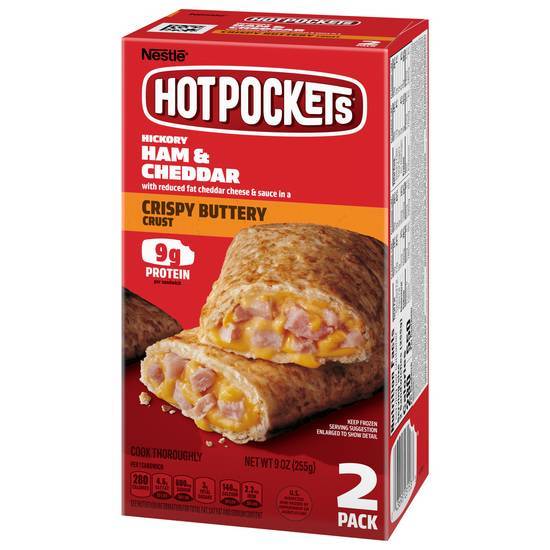 Hot Pockets Ham and Cheddar Crispy Buttery Crust (2 ct)