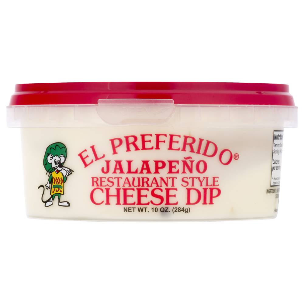 El Preferido Cheese Dip, Jalapeno (10 oz)