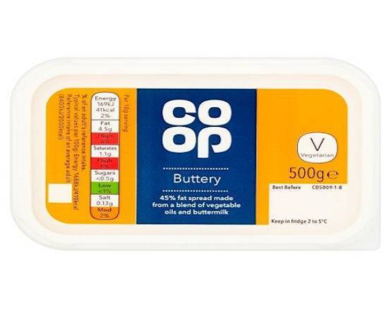 CO-OP Buttery (500 G)