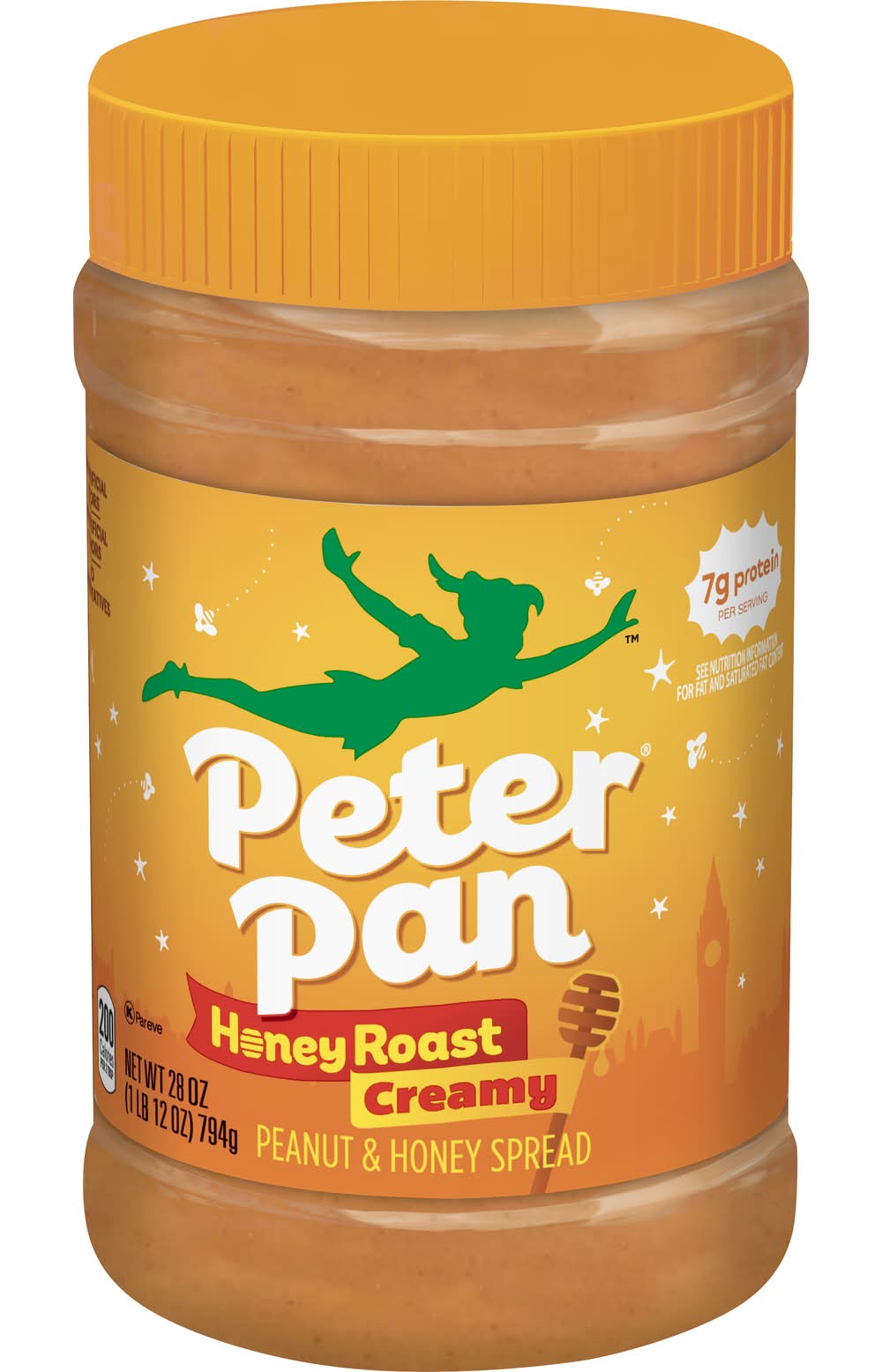 Peter Pan Creamy Honey Roasted Peanut Butter (28 oz)