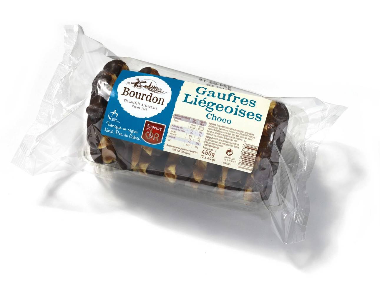 BOURDON - Gaufres liégeoises enrobées de chocolat (7)