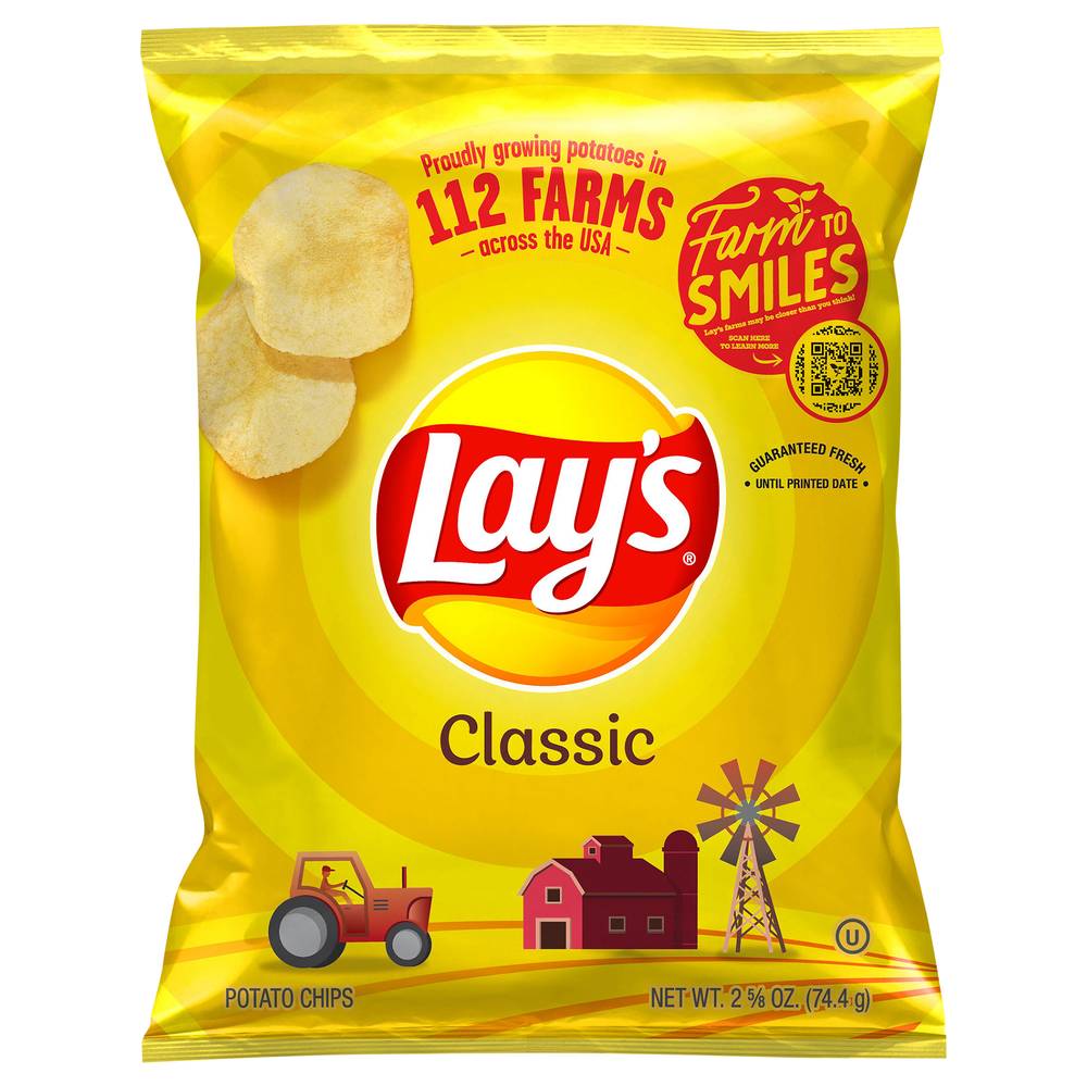 Lay's Classic Potato Chips (2.62 oz)