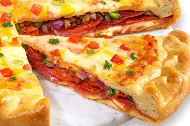 Dairy-Free Cheese Chicago-Style Stuffed- Baking Required
