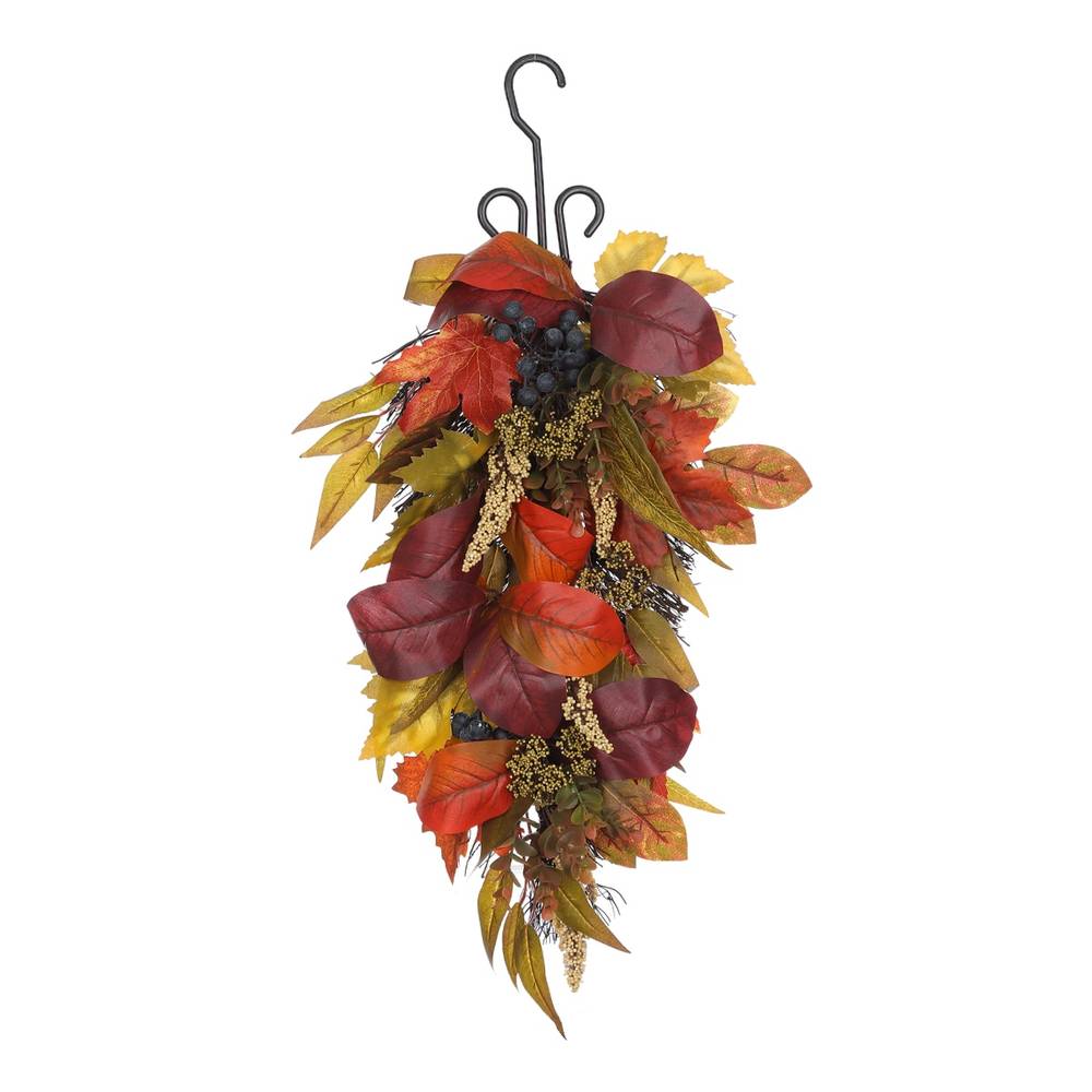 Holiday Living 2-ft Harvest Multi-Color Leaves Swag Decor | LW20-OXJEA063