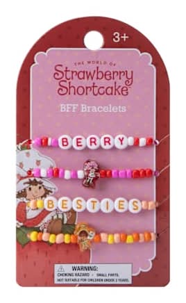 Licensed BFF Bracelets 4-Pack Strawberry Shortcake
