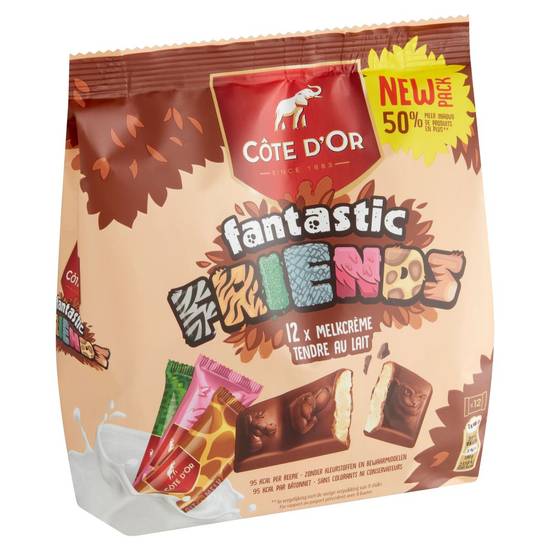 Côte d''Or Fantastic Friends Chocolat au Lait 12 x 16.8 g