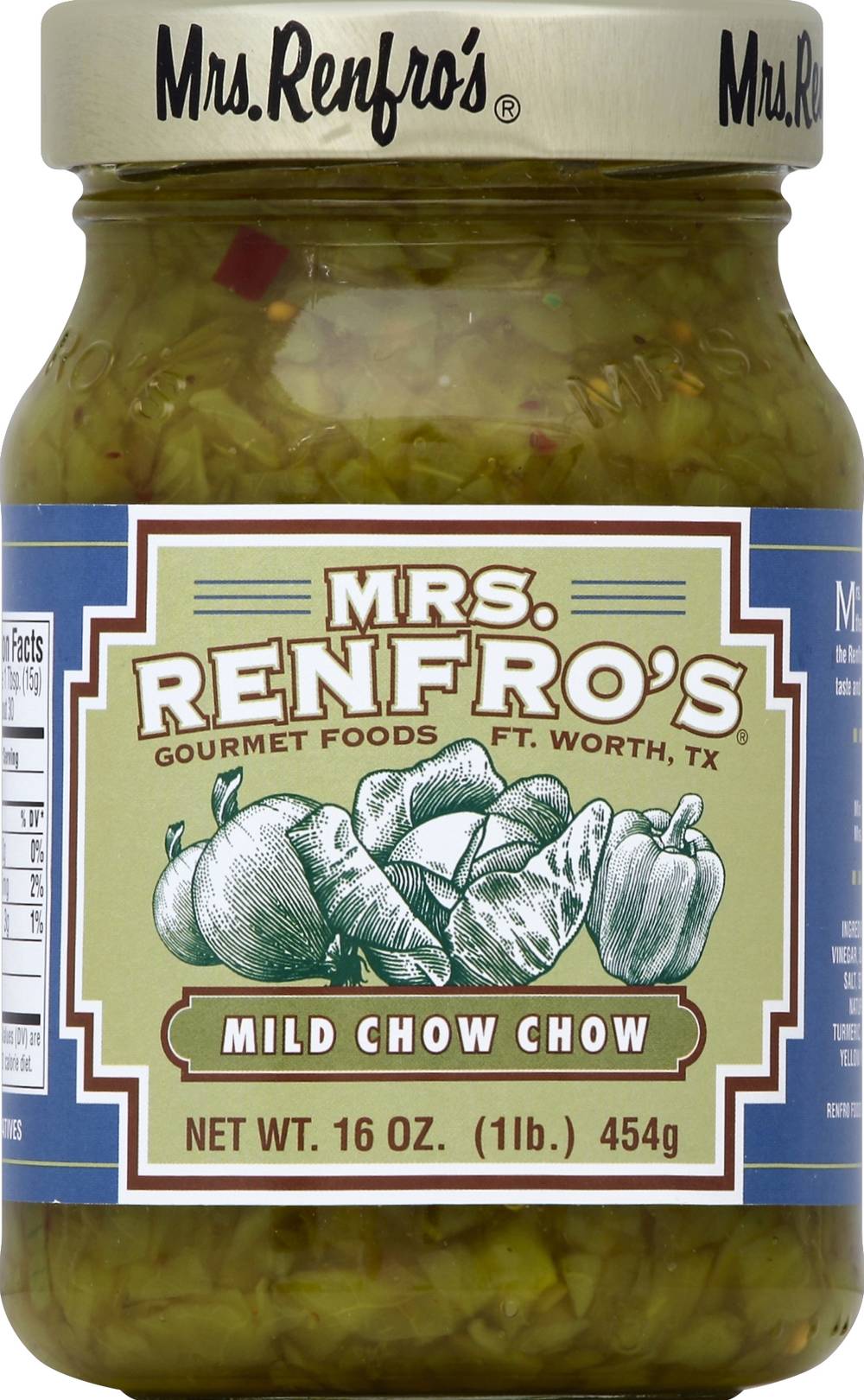 Mrs. Renfro's Chow Chow (1 lbs)