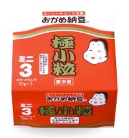 タカノフーズ おかめ納豆 極小粒ミニ3 (50g x 3)