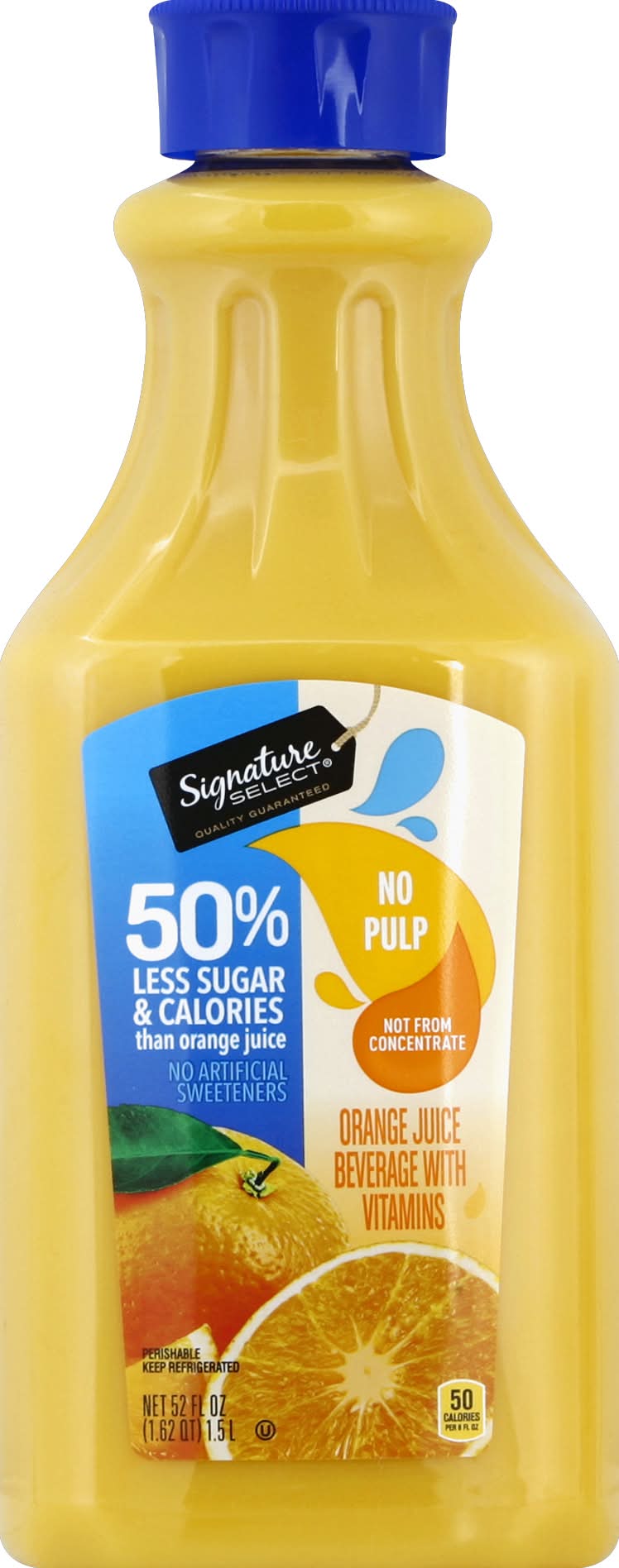 Signature Select Orange Juice With Vitamins (52 fl oz)