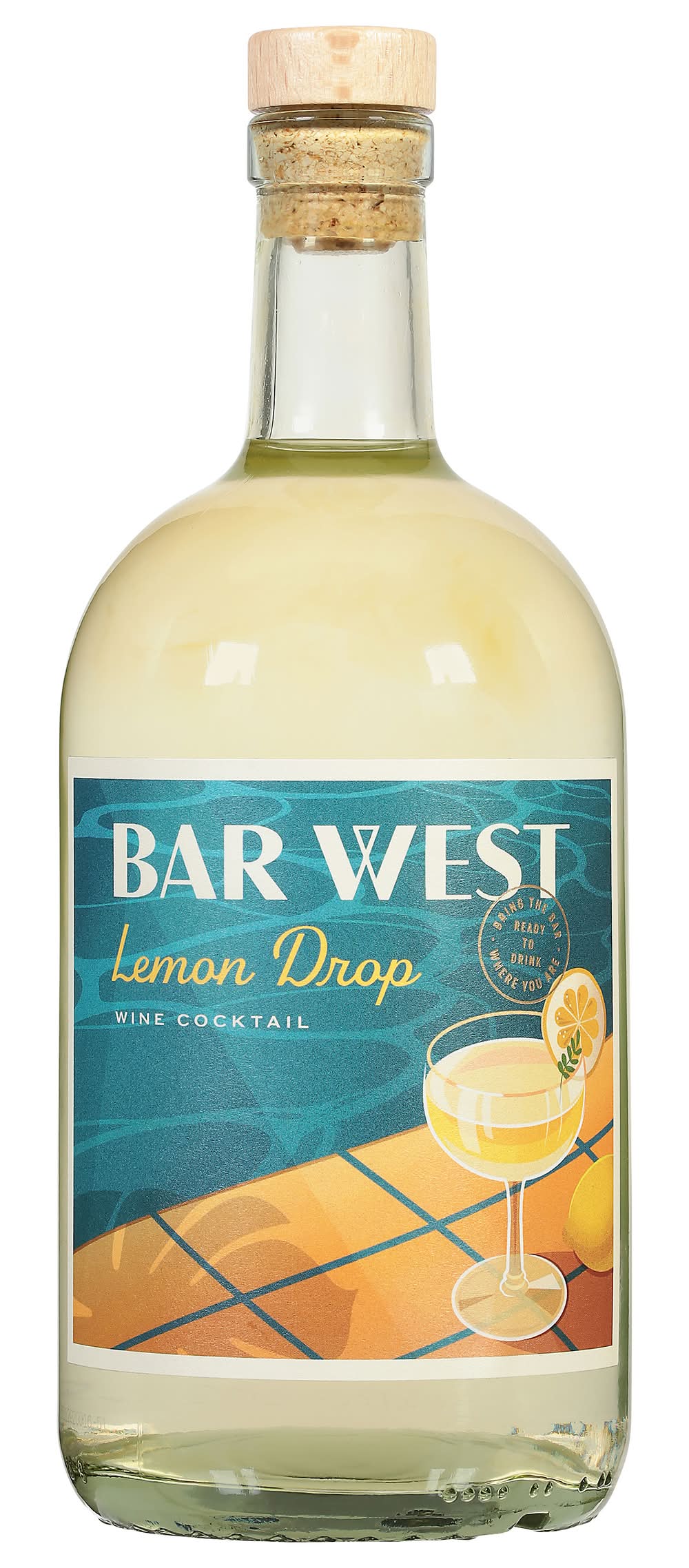 Bar West Lemon Drop Wine Cocktail (750 ml)