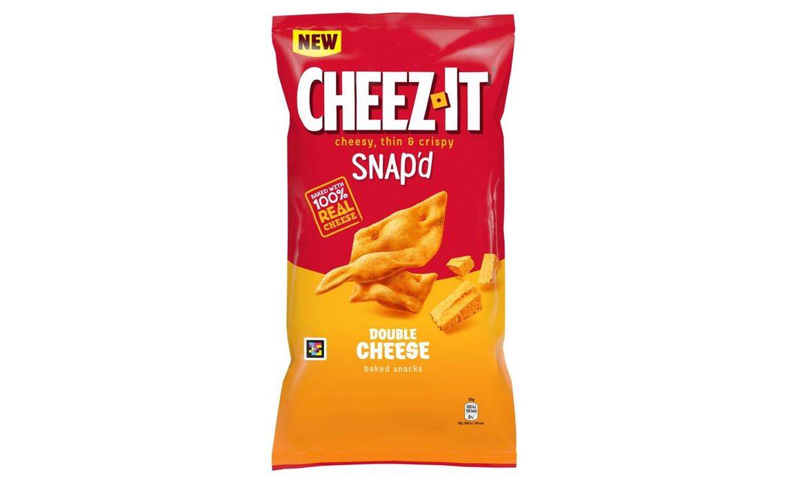 NEW: Cheez It Snap'd Double Cheese 150g (407475)