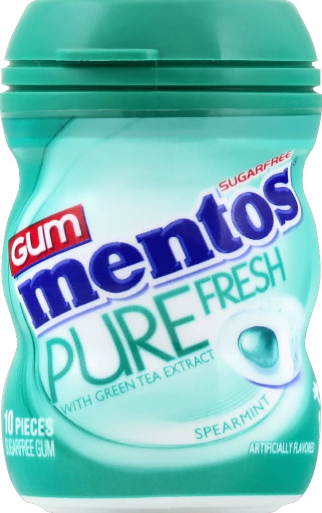 Mentos Sugar Free Spearmint Gum