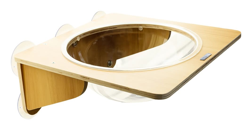 怪獸部落 漫步雲端吸盤式貓吊床壓克力款