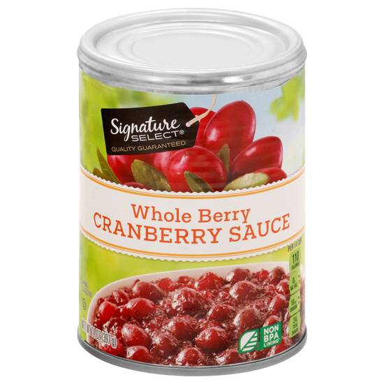 Signature Select Cranberry Sauce Whole (14 oz)
