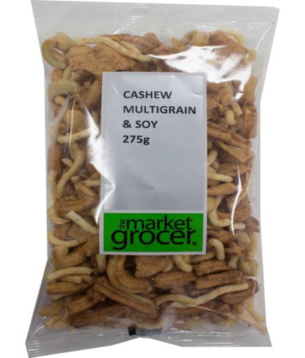 The Market Grocer Cashews Multigrain and Soy (275g)